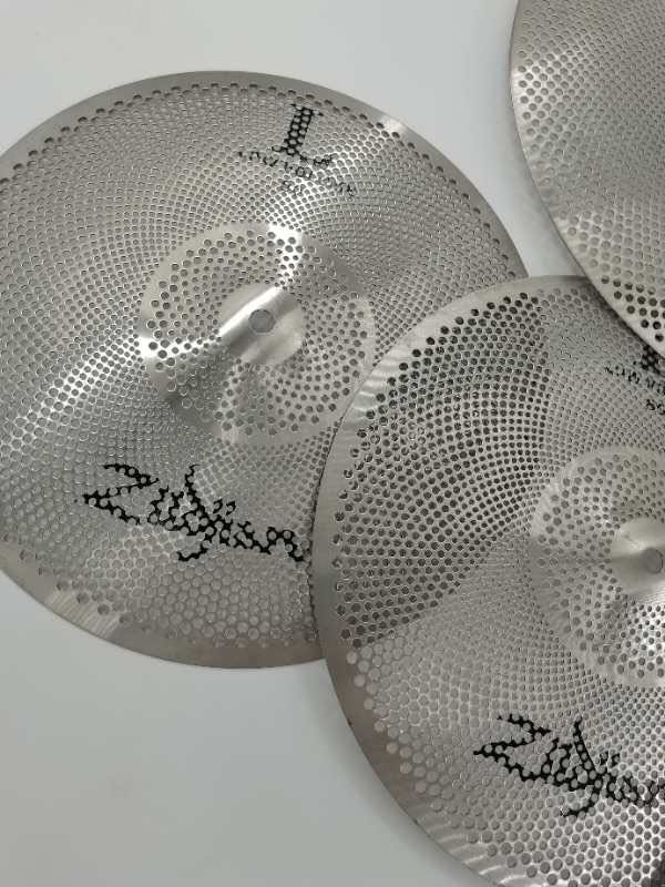 Silent cymbals frame drum cymbals high density silent cymbals 5 pieces thickened without deformation 14.14.16.18.20