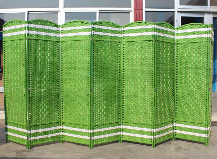 Wicker thân thiện với môi trường đan lát gỗ rắn rỗng đẹp hiên nghệ thuật màn hình phân vùng màn hình văn phòng phong cách mộc mạc - Màn hình / Cửa sổ vách ngăn cầu thang bằng gỗ