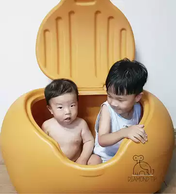 INS Wind extra large children's toy storage box kindergarten baby game entertainment storage box finishing box cute