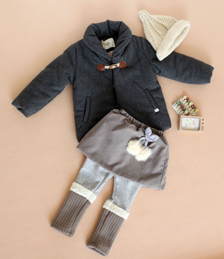 Manteau pour fille en laine - Ref 2161782 Image 17