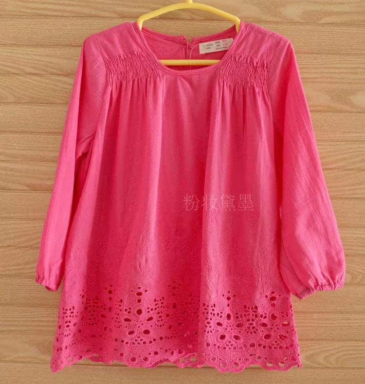 Chemise fille à manche longue - Ref 2086065 Image 6