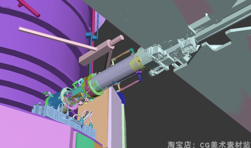 图片[6]-Blender/C4D/MAX/FBX宇宙天文美国NASA哈勃太空望远镜3D模型素材-cg男孩
