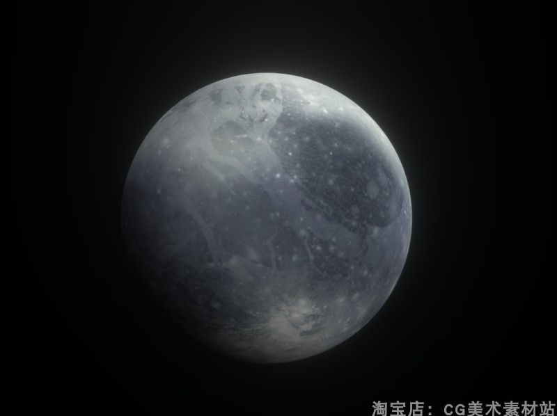 图片[9]-Blender模型太空宇宙六大行星地球火星金星水星3D模型素材-cg男孩