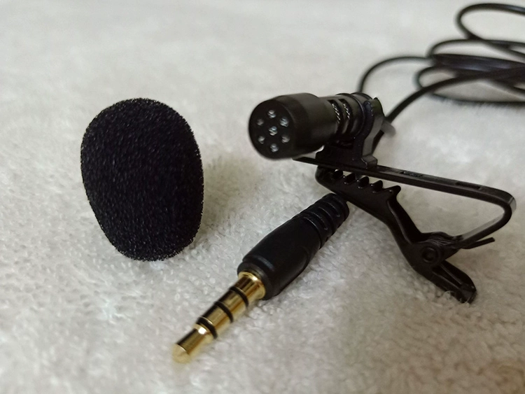 Loa ong nhỏ cáp lavalier micro micro máy tính bảng điện thoại phổ tai nghe karaoke trực tiếp