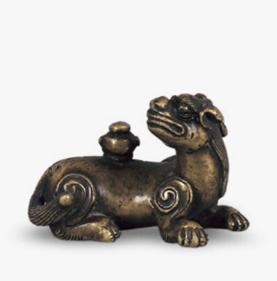 Qingchu finish bronze Rui paper Town (fragrant inserts) fine bronze reeds