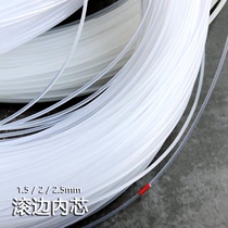 Piping inner core Handmade leather DIY plastic inner core translucent Handle inner core rope filling and edging accessories