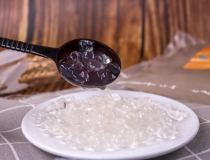 Four fruit soup ingredients ingredients cold sky crystal ball jam Coconut fruit