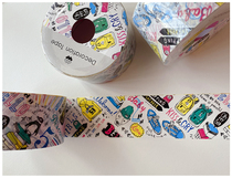 Special offer Japan imported Mind Wave packing wide tape Pack large tape PVC trend collage decoration