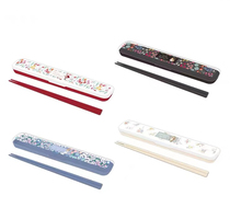 Mushroom Tun imported from Japan Fairy Tale fairy princess print chopsticks set portable antibacterial tableware