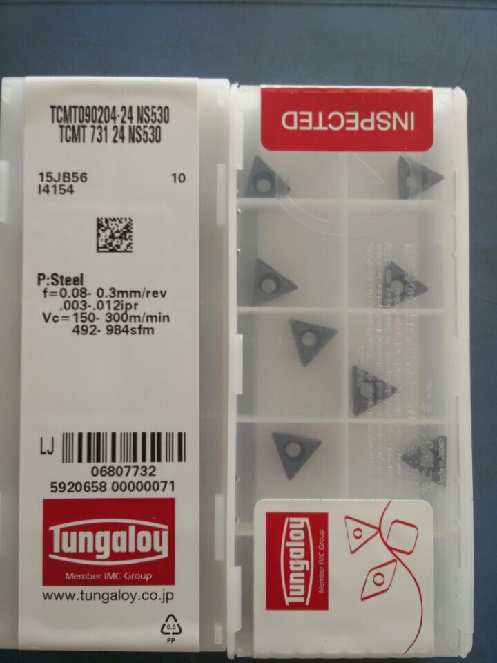 Japan Toshiba Tunkelo boring blade metal ceramic Toshiba TCMT090204-24 NS530