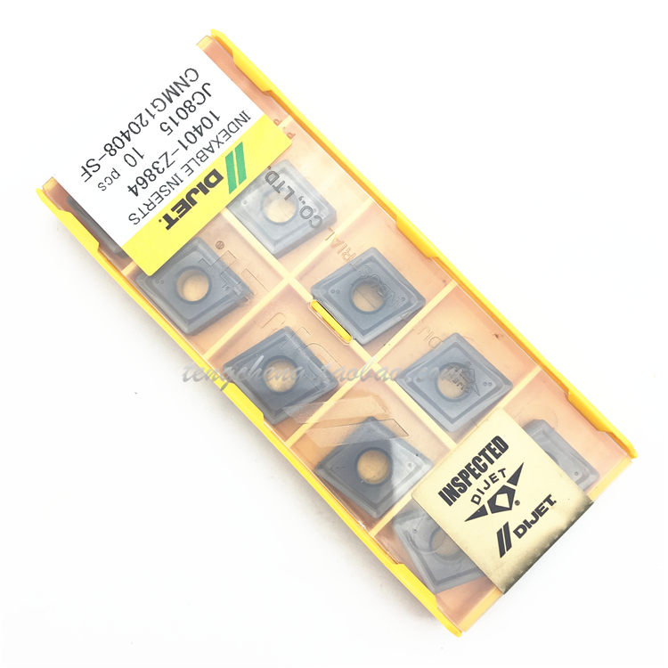Japan Dajie Numerical Control Blade rhombus 55 degrees CNMG120408-SF JC8015