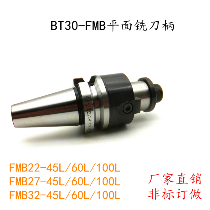 CNC machining center BT30-FMB22 27 32-45L 60L 100L plane milling shank cutter head shank