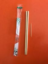 Disposable chopsticks four-piece set with toothpicks Convenient chopsticks independent packaging packaging sanitary chopsticks