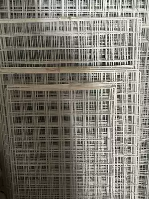 Wire grid shelf mesh mesh grid upper wall hanging photo lattice rack jewelry rack adhesive hook commodity display rack