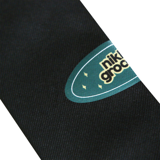 NKGC19 spring and summer exclusive homemade retro printed 90s narrow tie accessories