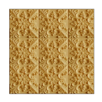 Beijing villa courtyard decoration sculpture artificial sandstone entrance TV background wall fiberglass fancy plate relief