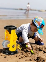 Детская пляжная игрушка, комплект для игры с песком, песок для мальчиков и девочек, лопата, набор инструментов, песочные часы