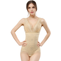 Summer thin conjoined body shaping clothes for womens waist waist beauty plastic clothes postpartum slimming clothes after liposuction