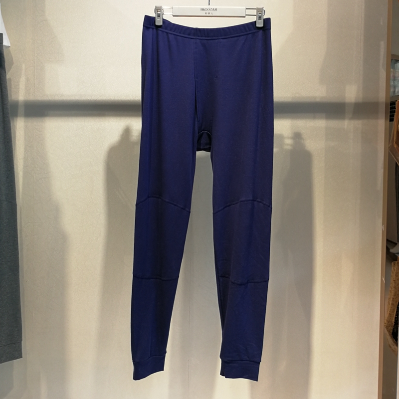 Bù nhìn quần cotton mùa thu mens mỏng đôi quần bông lót đầu gối chặt quần ấm DC19824.
