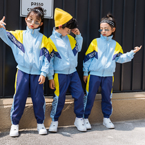Primary school uniforms suit fall new childrens class uniforms College Wind kindergarten Garden Costume Sportswear Teacher Clothing Sportswear