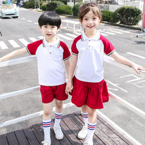 Kindergarten garden dress Summer dress Teacher Primary school uniform suit College style Childrens sportswear Summer class dress Primary school