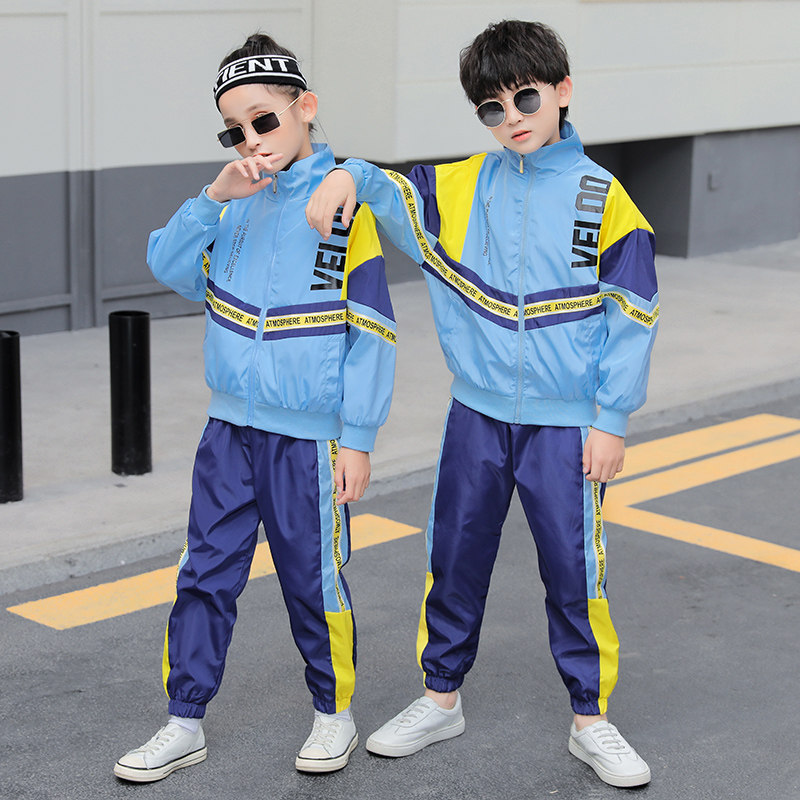 Kindergarten garden uniform spring and autumn school uniform suit primary school students British style children's class uniform sports meeting autumn three-piece set