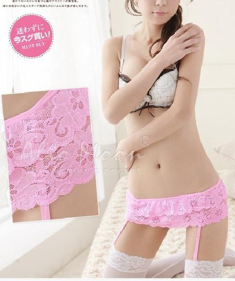 Đặc biệt mới CD mặc quần áo bút danh Người đàn ông và phụ nữ garter ren gợi cảm quần tất dây nịt