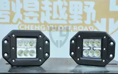 cree lamp beads Off-road modified lights LED lights 18W square lights Front bar fog lights Rear bar reversing lights Roof lights