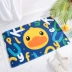 Chính hãng Little Yellow Duck Fail nhung Velvet Cửa dày Thảm phòng tắm gia đình Hấp thụ thảm chống trượt Thảm cửa phòng ngủ - Thảm sàn Thảm sàn