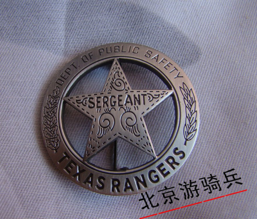 Metal Badge American Rangers Chest Chapter Skills Chapter Pure Copper