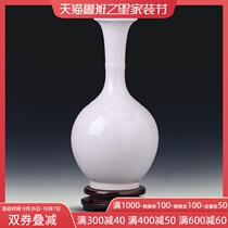 Jingdezhen Ceramic White Vase ornaments living room flower arrangement modern simple wine cabinet home decoration crafts