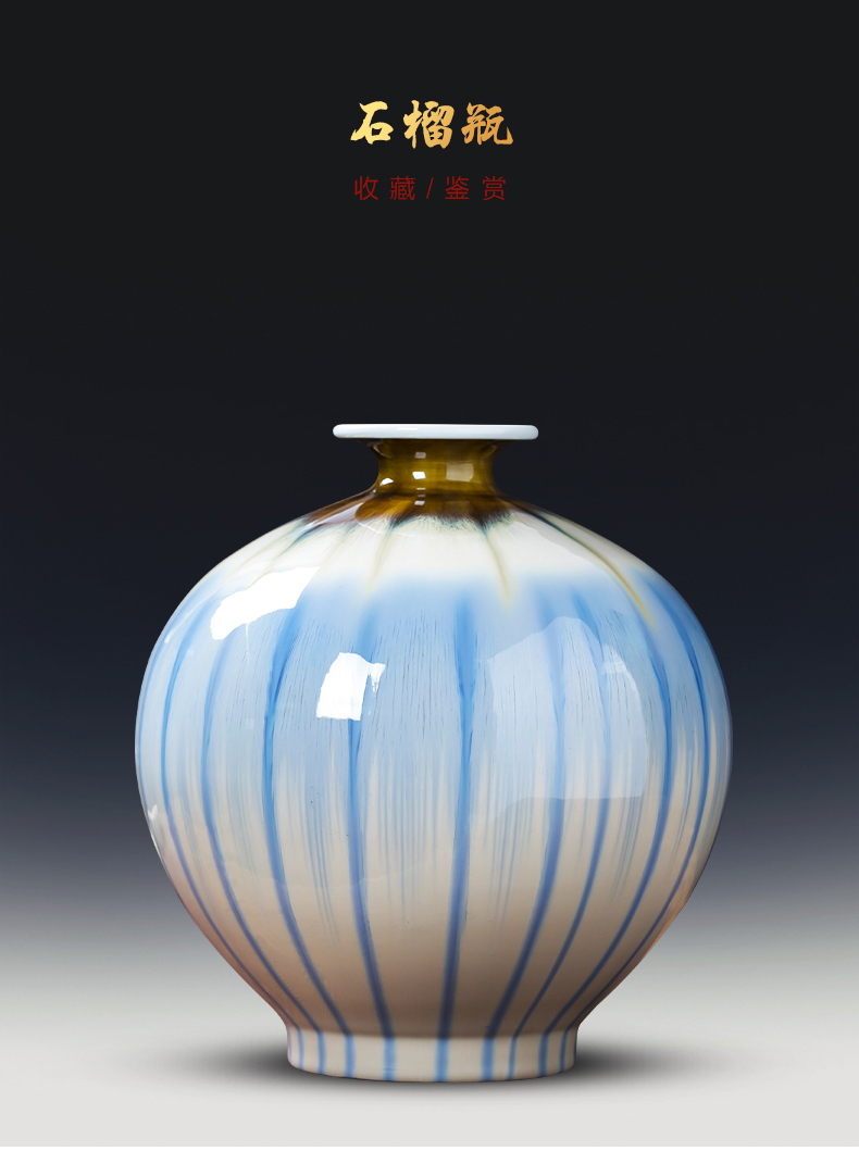 Creative up jingdezhen ceramics vase sitting room of Chinese style household flower arranging TV ark, porch decoration furnishing articles