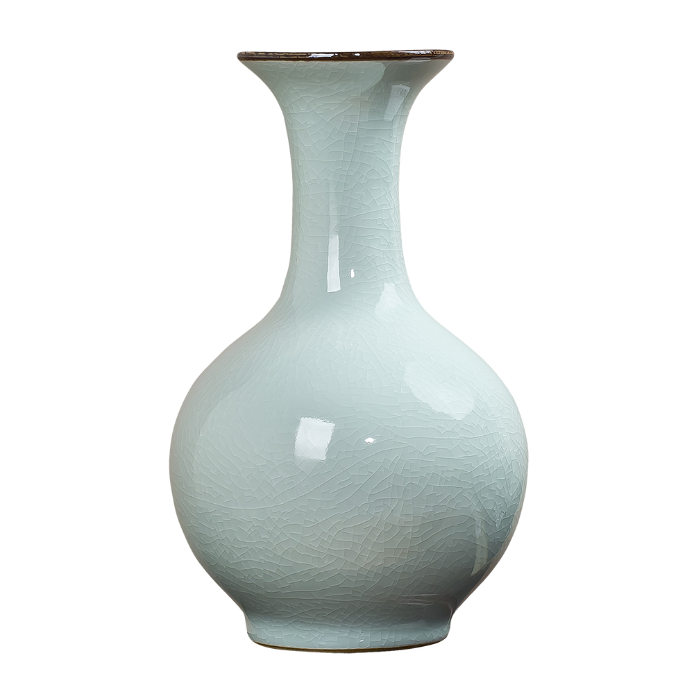 Jingdezhen ceramic vase furnishing articles antique porcelain flower arranging Chinese style restoring ancient ways is sitting room of I and contracted household ornaments