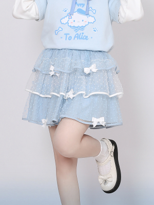 taobao agent [To Alice] Original Puppy!Cute series cake set skirt