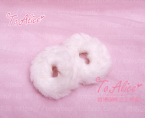 (to Alice) S004 LOVELY SOFT CUTE Furry Rabbit Fur Ball Hair Circles Hair HAIR ACCESSORIES