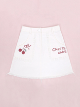 To Alice C5819 original selling cherry half skirt and buttock skirt
