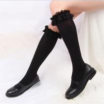 (To Alice) S1099 Japanese sexy lace Velvet anime Lolita girl pile socks