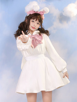 To Alice the original rabbits ear-clothed dress