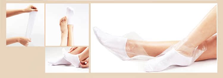 皙 mượt chân đẹp chân trắng chân màng dưỡng ẩm da không lột vẻ đẹp bộ phim chân chăm sóc bàn chân 4 cặp mặt nạ ủ chân