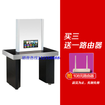 Android intelligent multimedia beauty salon mirror table Hair salon barber shop mirror Hair mirror