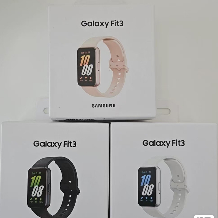Samsung Galaxy Fit3 Smart Sports Bracelet with 1.6-Inch High-Definition Screen, Strong Battery Life, Heart Rate and Blood Oxygen Health Monitoring