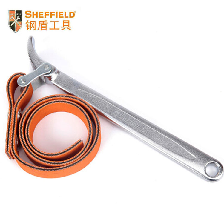 Steel shield S112001 belt type oil filter wrench 9-inch oil grid wrench filter element wrench