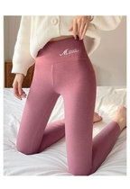 Yiwu high-waist Develvet Autumn Trouser Winter plus thickening inner wear hot-jersey pants warm pants bottom