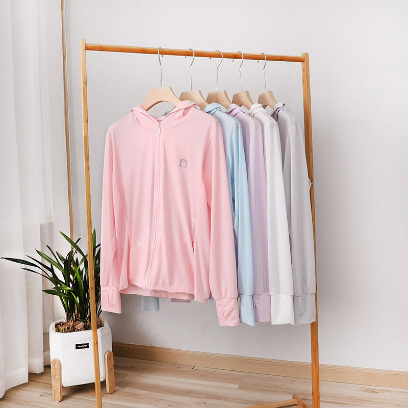 Rabbit second generation ice wire sun protection clothes anti-UV shade outdoor cycling breathable skin clothes fashionable skin care