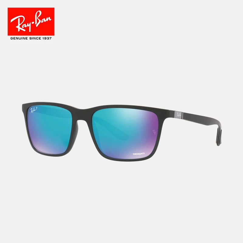 Солнцезащитные очки RayBan RayBan Квадратный цвет Глаз Box Водитель Очки Защита от солнца Модные поляризованные мужские очки 0RB4385