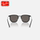 【Новинки весны и лета 2025 года】 Солнцезащитные очки из нейлона Ray-Ban неправильной формы, мужские и женские очки, солнцезащитные очки 0RB4451 mini 3