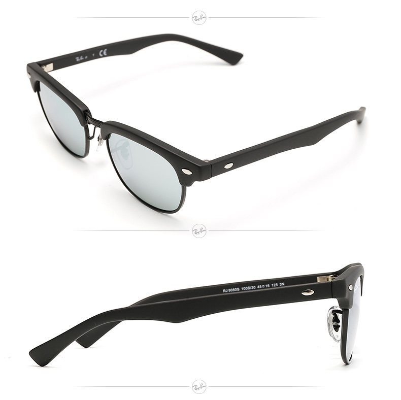 Kính râm dành cho trẻ em RayBan Ray-Ban, bé trai và bé gái cha mẹ với kính râm nửa khung thoải mái 0RJ9050S kính chống ánh sáng xanh