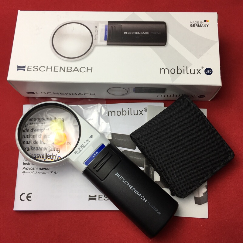 German Imported Eschenbach15115 5X 6X Led Light High Magnification High-Definition Low Vision Reading Magnifying Glass German Imported Eschenbach15115 5X 6X Led Light High Magnification High-Definition Low Vision Reading Magnifying Glass