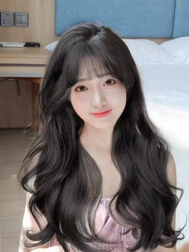 Парик, волнистый шлем изготовленный из настоящих волос