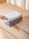 Storage box pulling track multi-function drawer slide rail without punching kitchen bathroom cabinet silent slide stickers